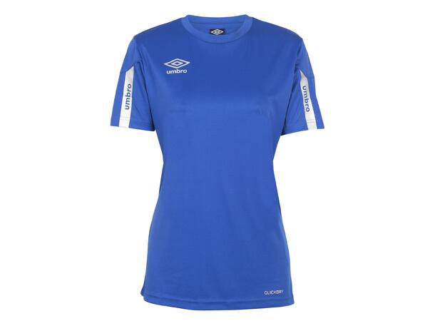 UMBRO Core SS Jersey W Blå 36 Teknisk kortermet spillertrøye 